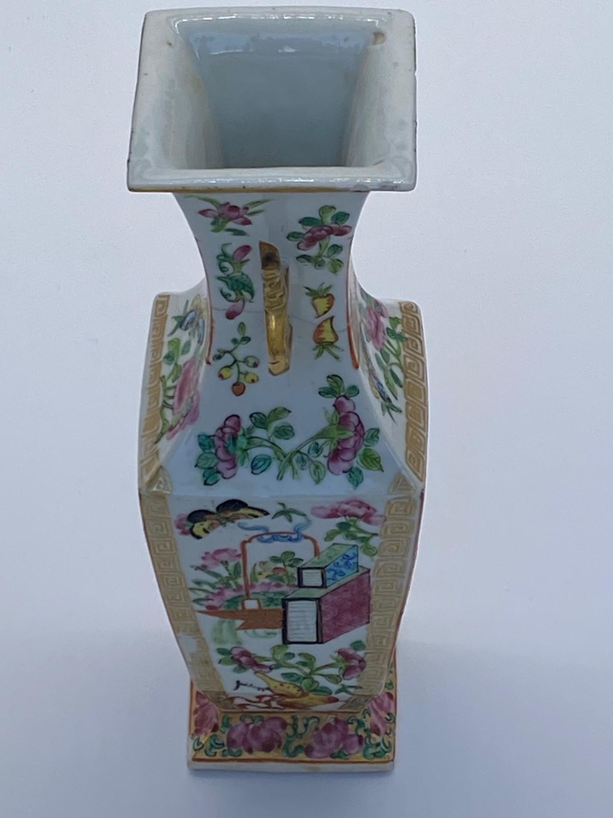 Antico vaso cinese di Canton in vendita 1