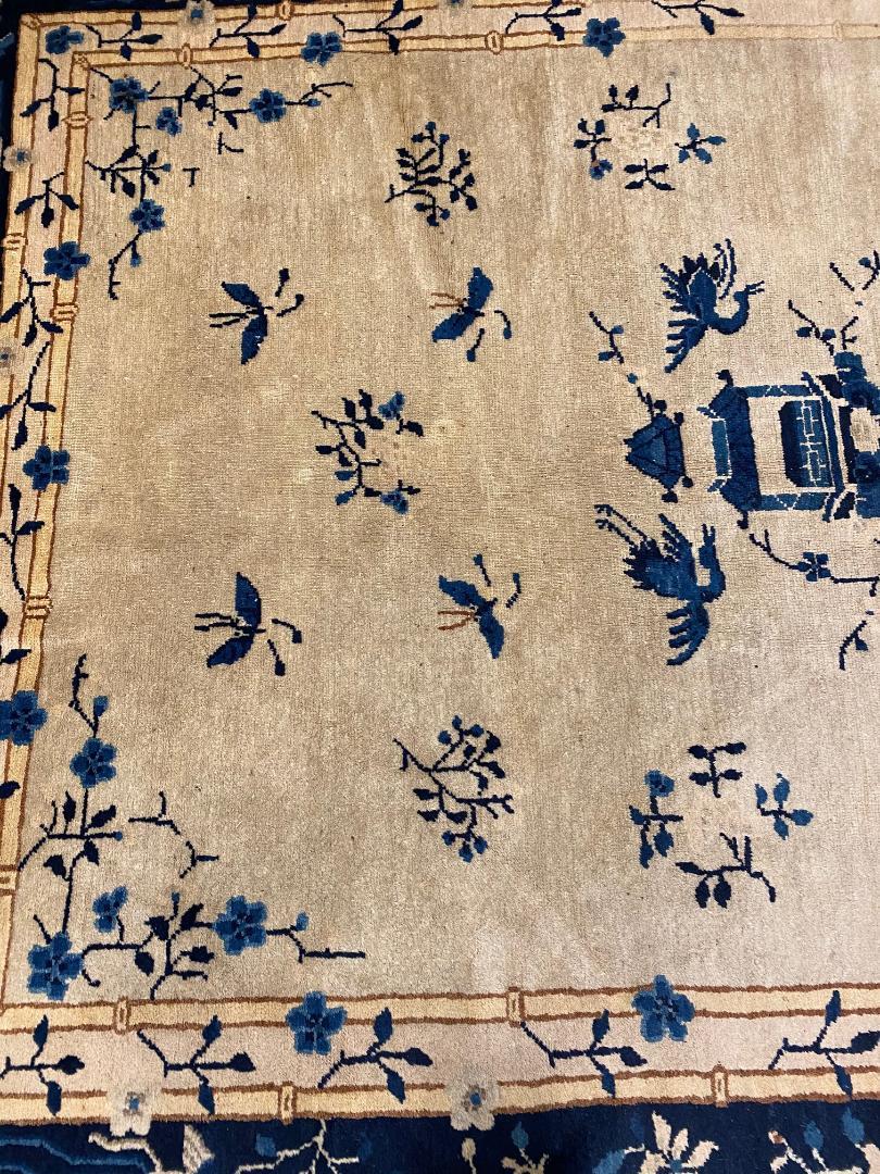 19th Century Antique Chinese Carpet