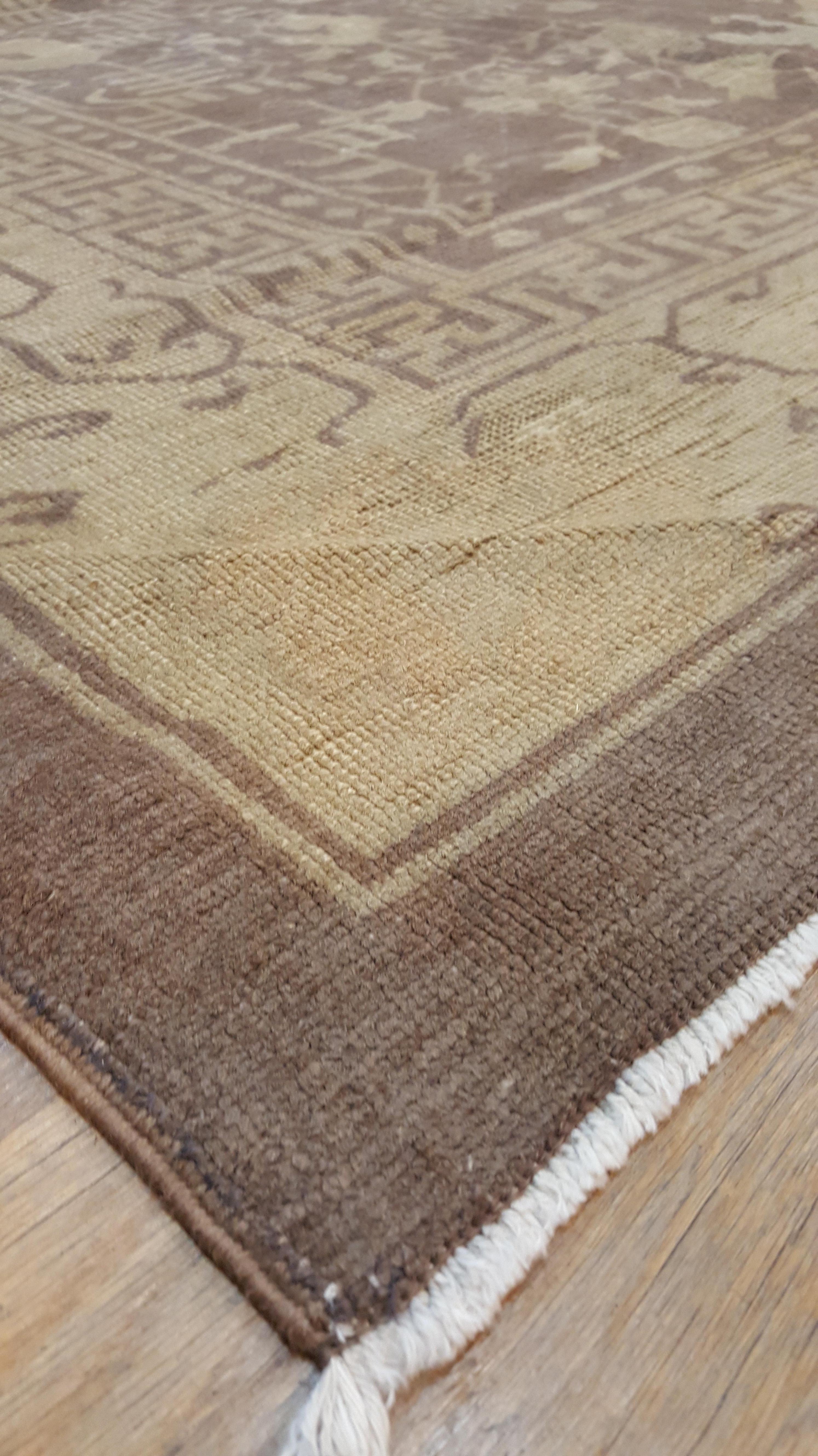 beige oriental rug