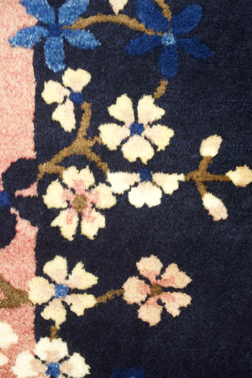 Antique Chinese Carpet Late 19th Century China Rug For Sale 3