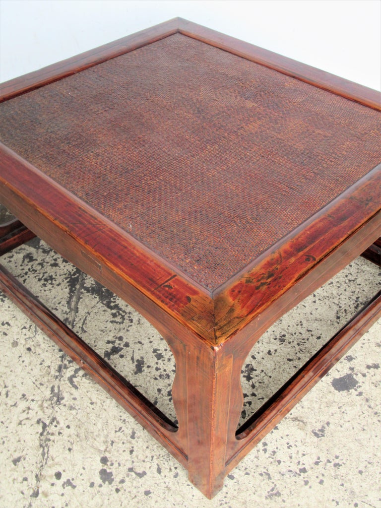 Antique Chinese Elm Coffee Table For Sale 8