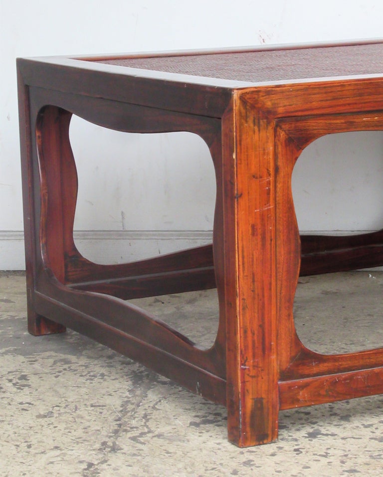 Antique Chinese Elm Coffee Table For Sale 12