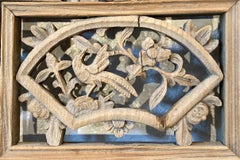 Antikes chinesisches geschnitztes Holzpaneel