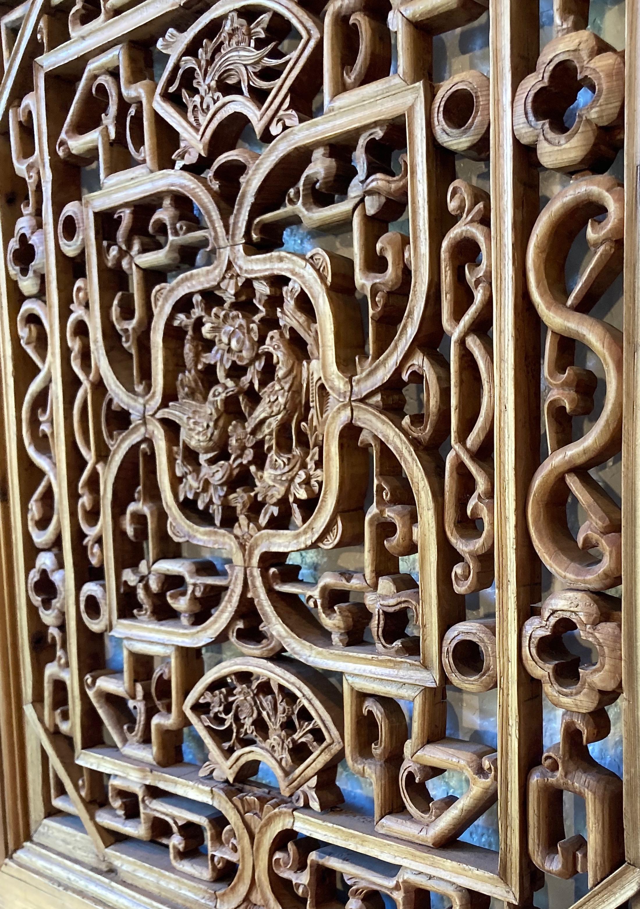 chinese wooden panels