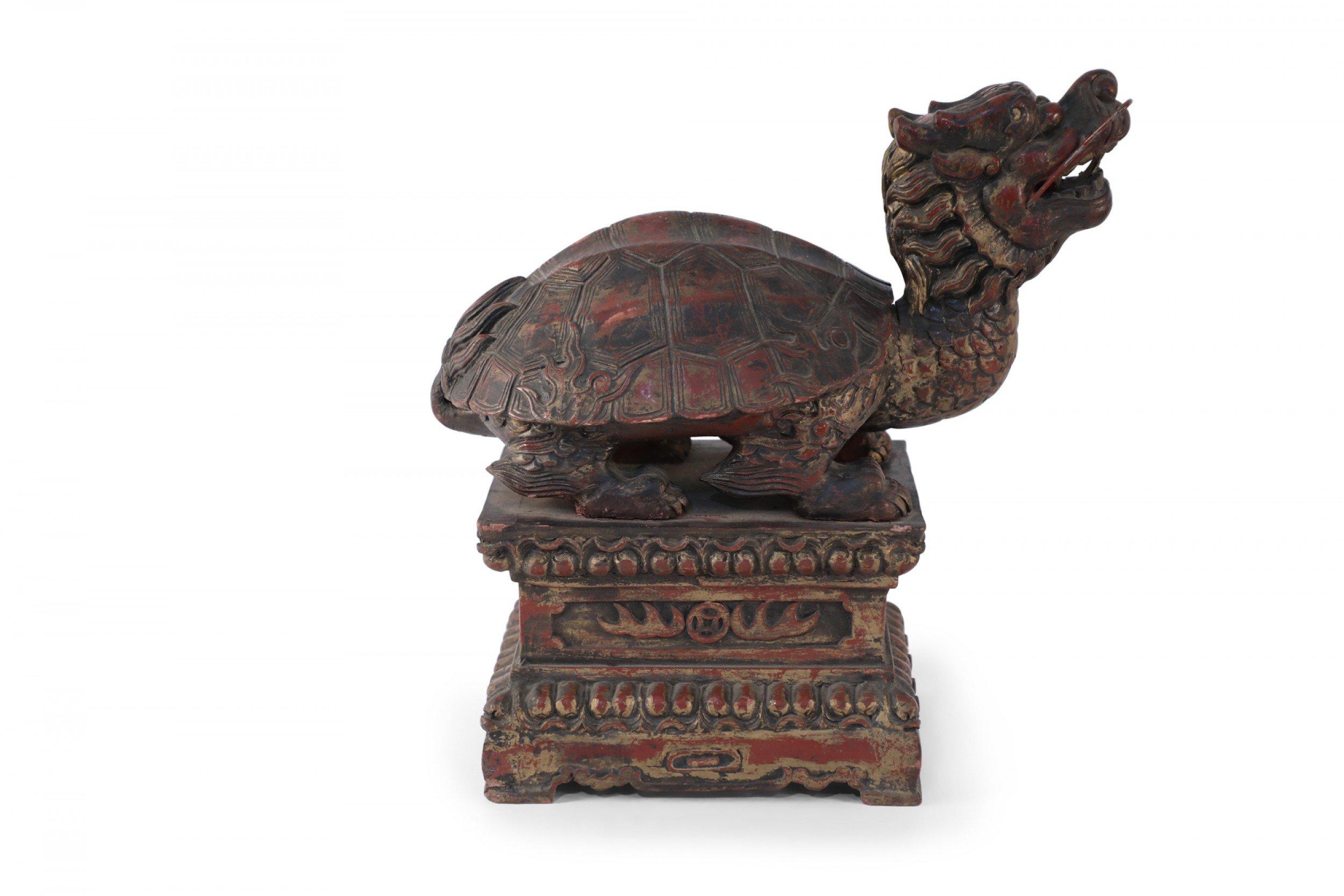 dragon turtle statue