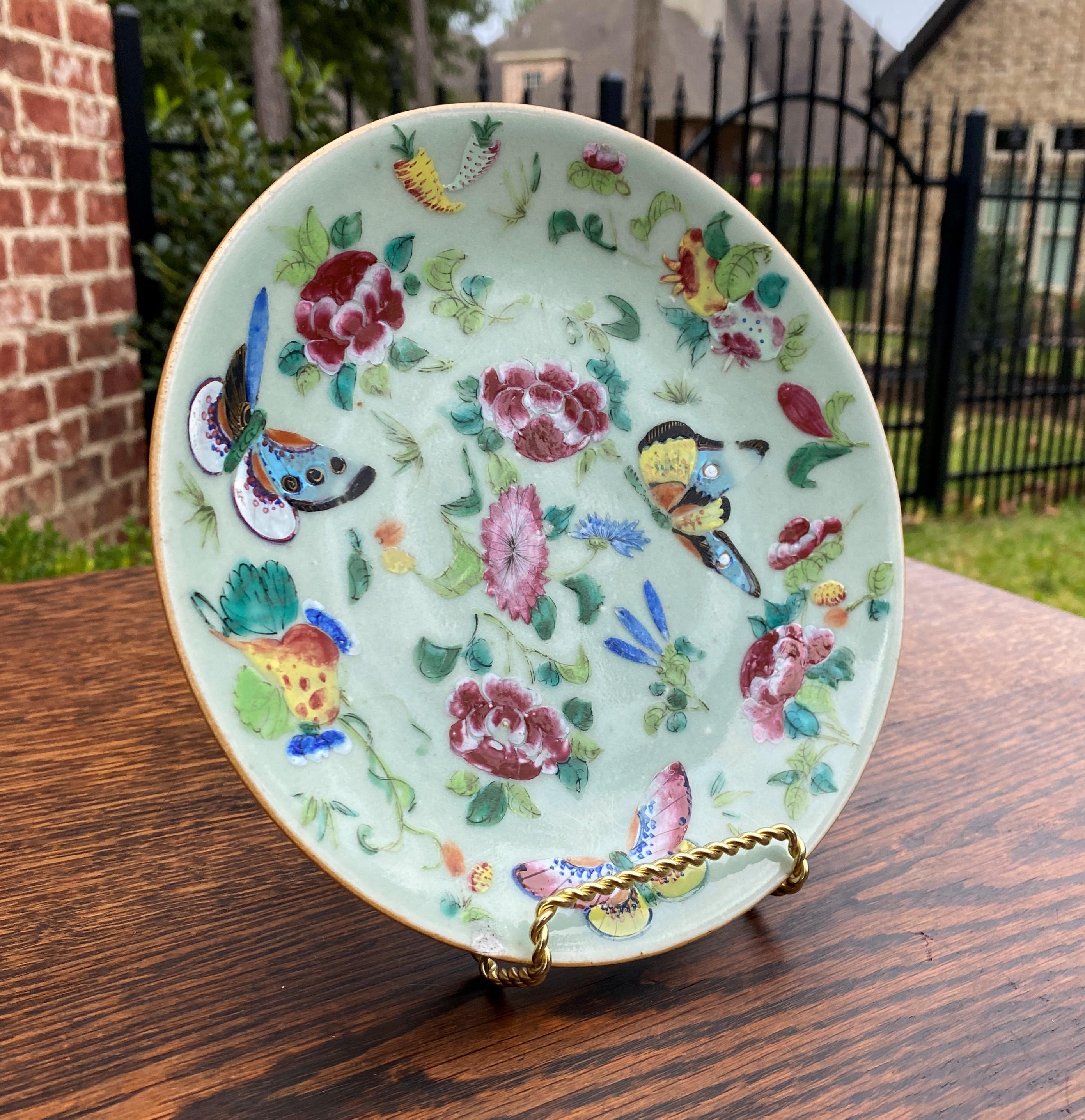 antique hand painted plates