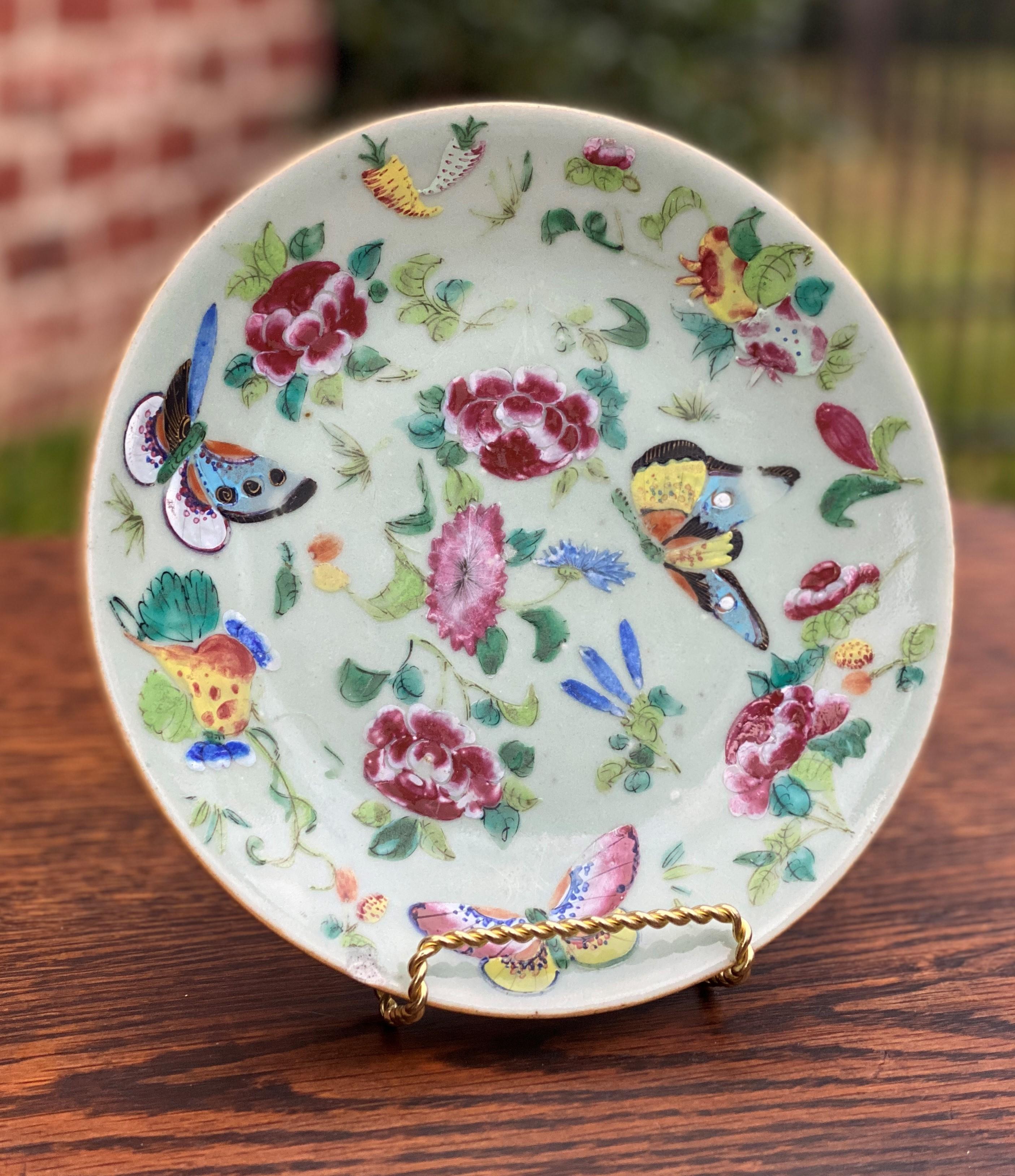 chinese hand painted plates