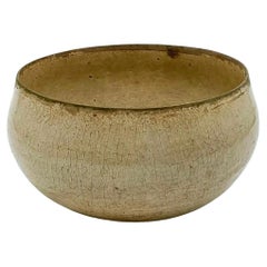 Antique Chinese Ceramic Celadon Bowl, Decorative Bowl with Patina, Wabi Sabi