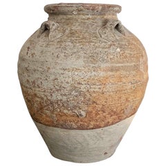 Ancienne jarre de stockage en céramique chinoise de la dynastie Song-Yuan