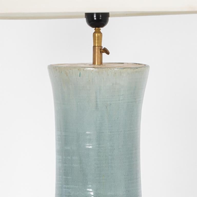 20th Century Antique Chinese Ceramic Vase Table Lamp