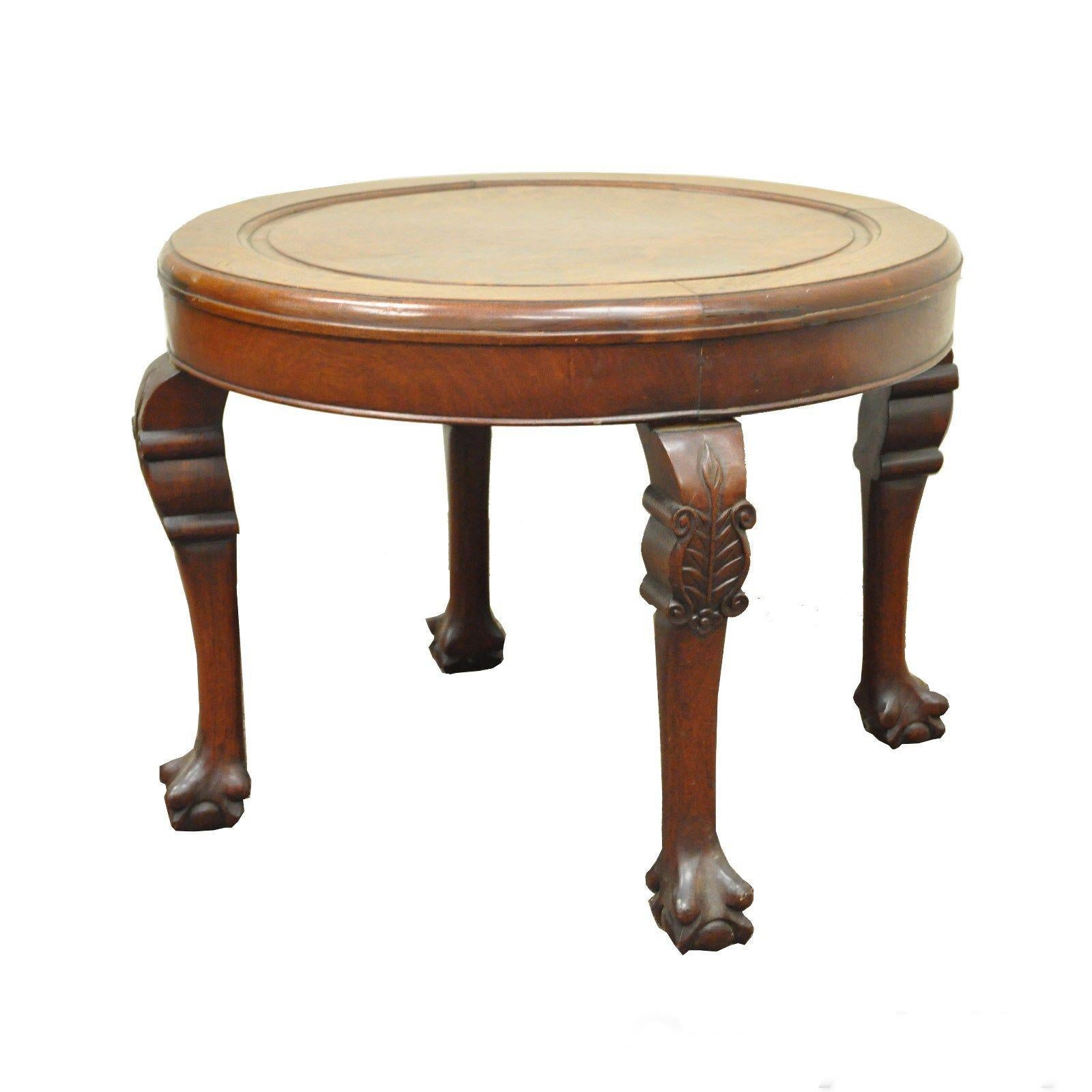 FREE DELIVERY NEW SOLID MAHOGANY CHIPPENDALE DESIGN LARGE ROUND TABLE 