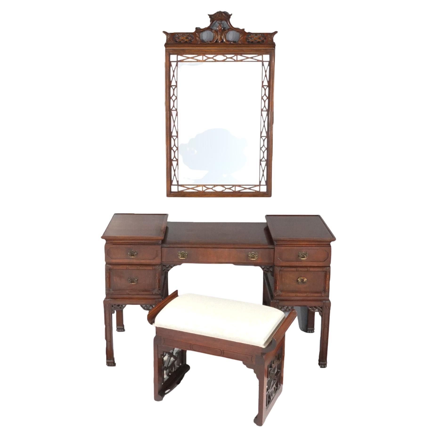 What do I call a dressing table with a mirror?