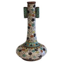 Antique Chinese Cloisonne Arrow Vase Early Possibly Ming 16th Century