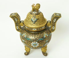 Chinese Cloisonné Censer