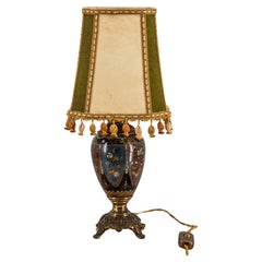 Antique Chinese Cloisonne table lamp