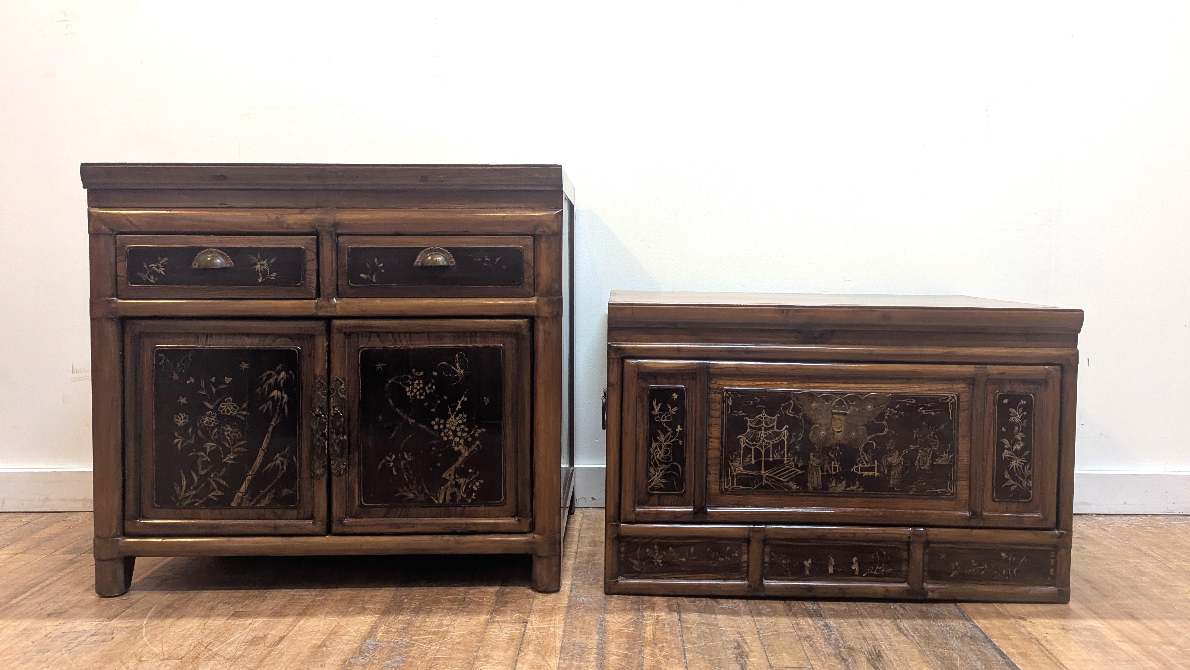Antique Chinese Compartment Cabinet For Sale 3