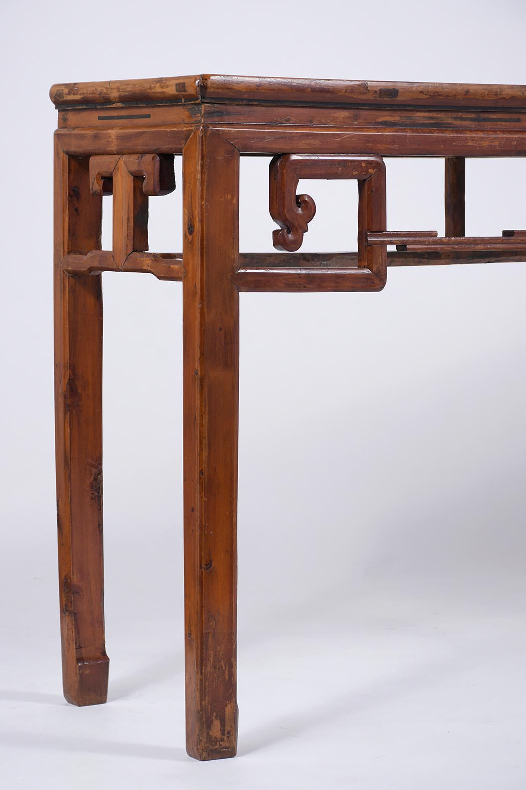 Wood 19th Century Chinese Console