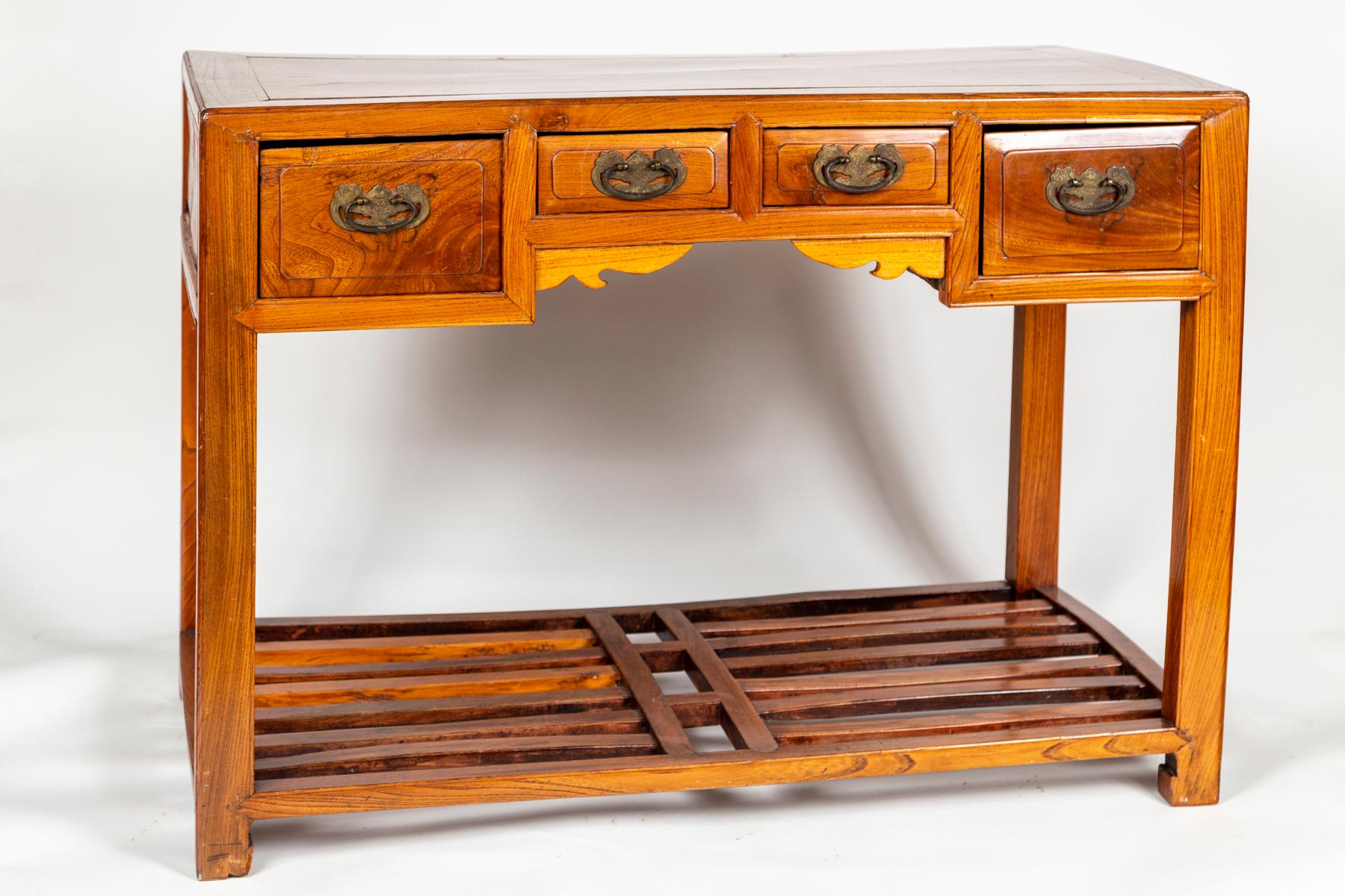 Chinese Export Antique Chinese Console Table, 20th Century For Sale