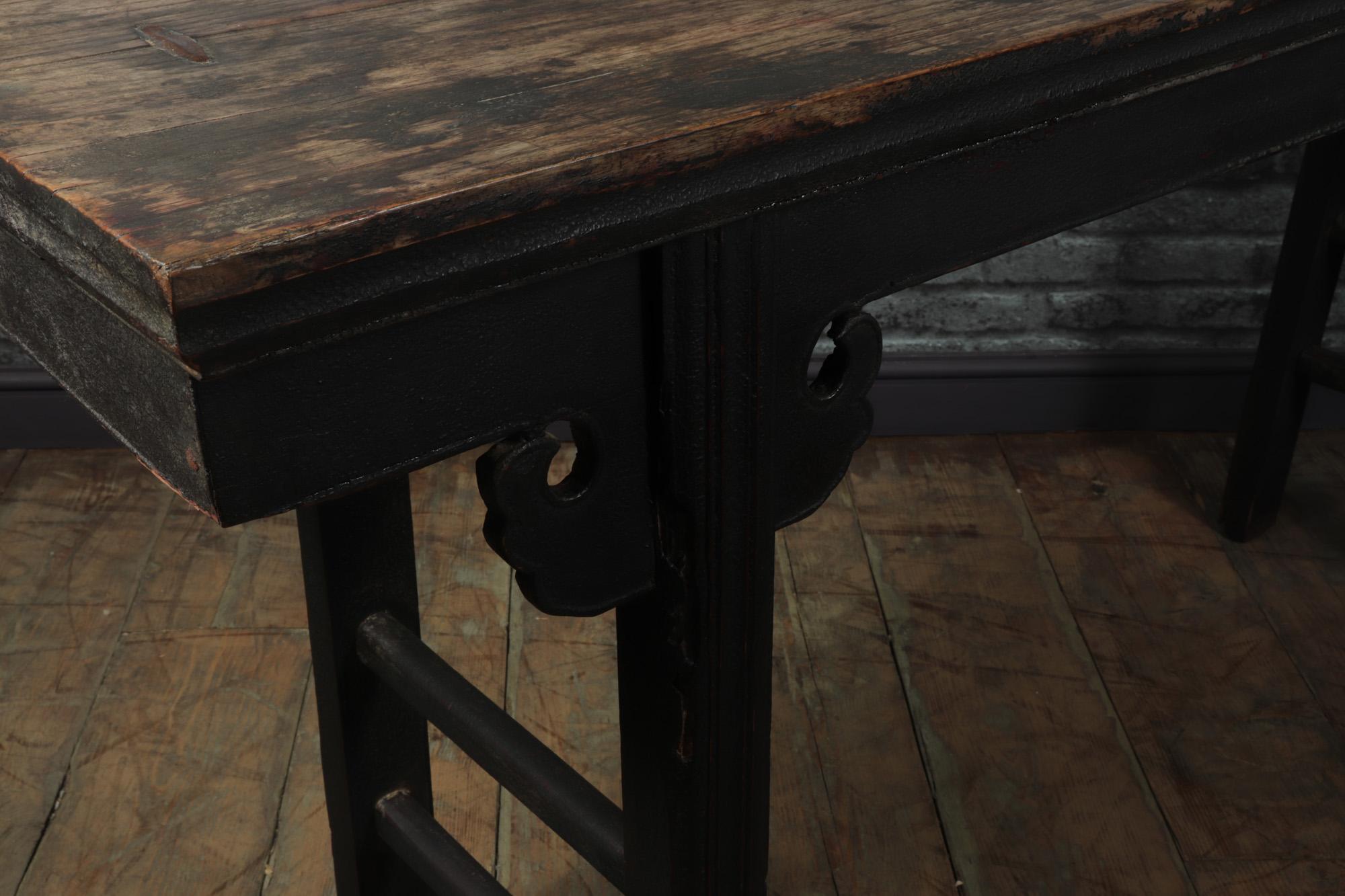 Ancienne table console chinoise ancienne Bon état - En vente à Paddock Wood Tonbridge, GB
