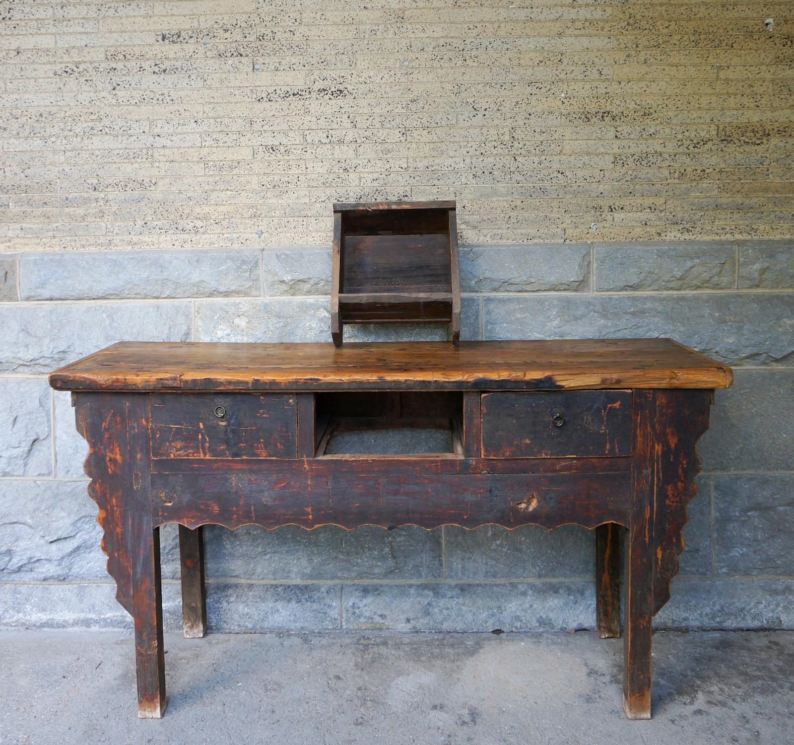 Qing Antique Chinese Console with Original Surface