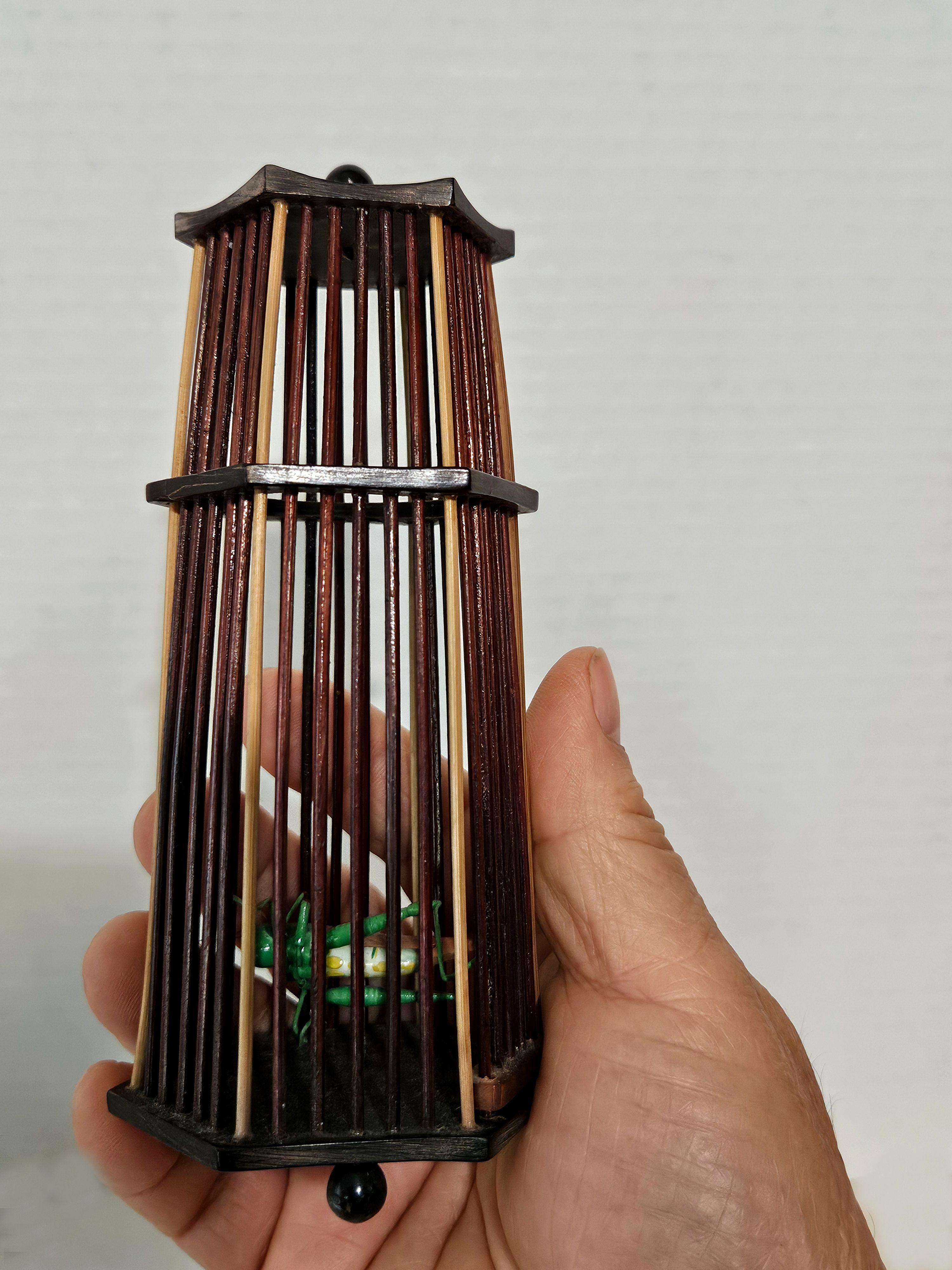 20th Century Antique Chinese Cricket Cage 