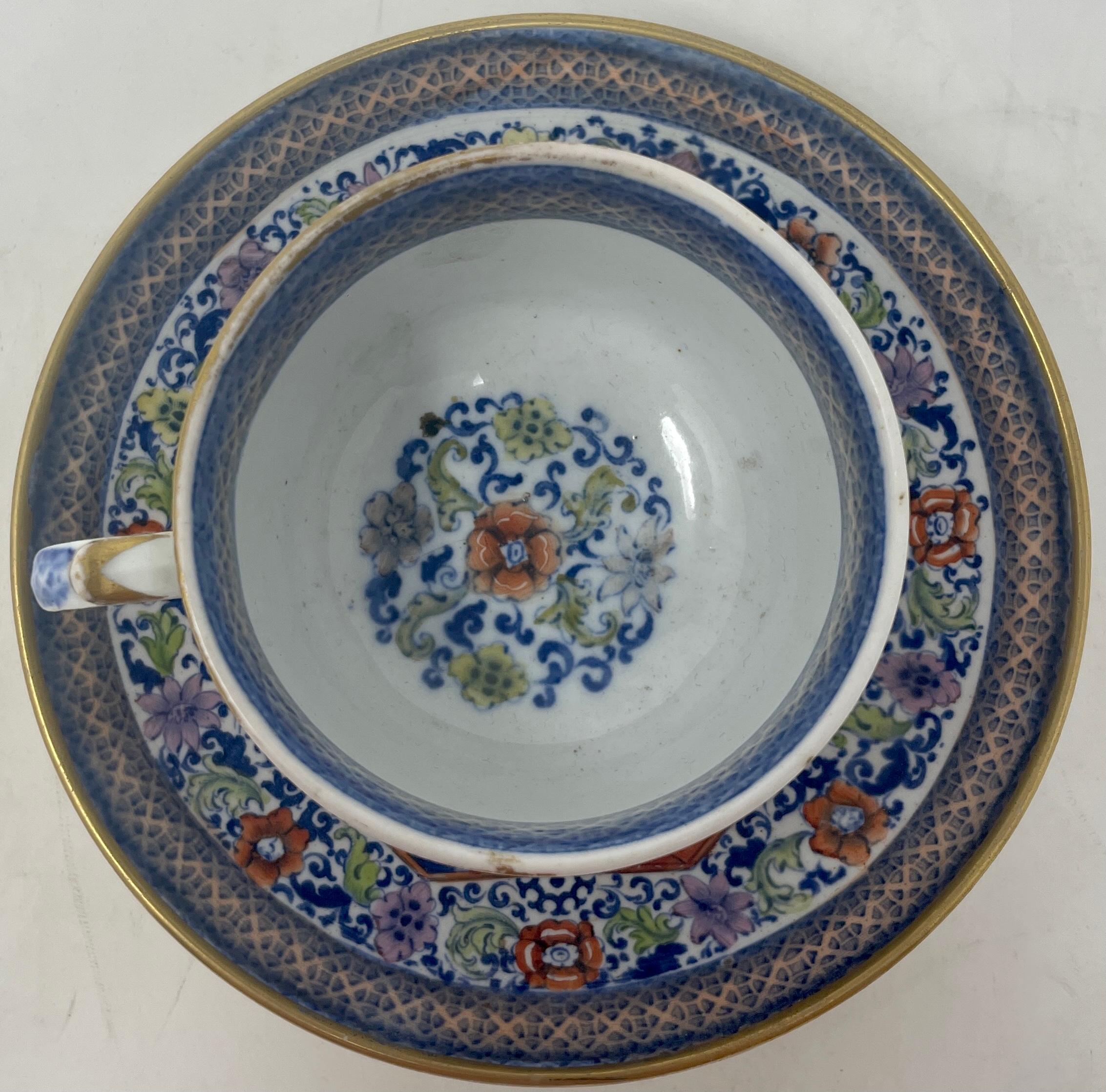antique chinese cup and saucer