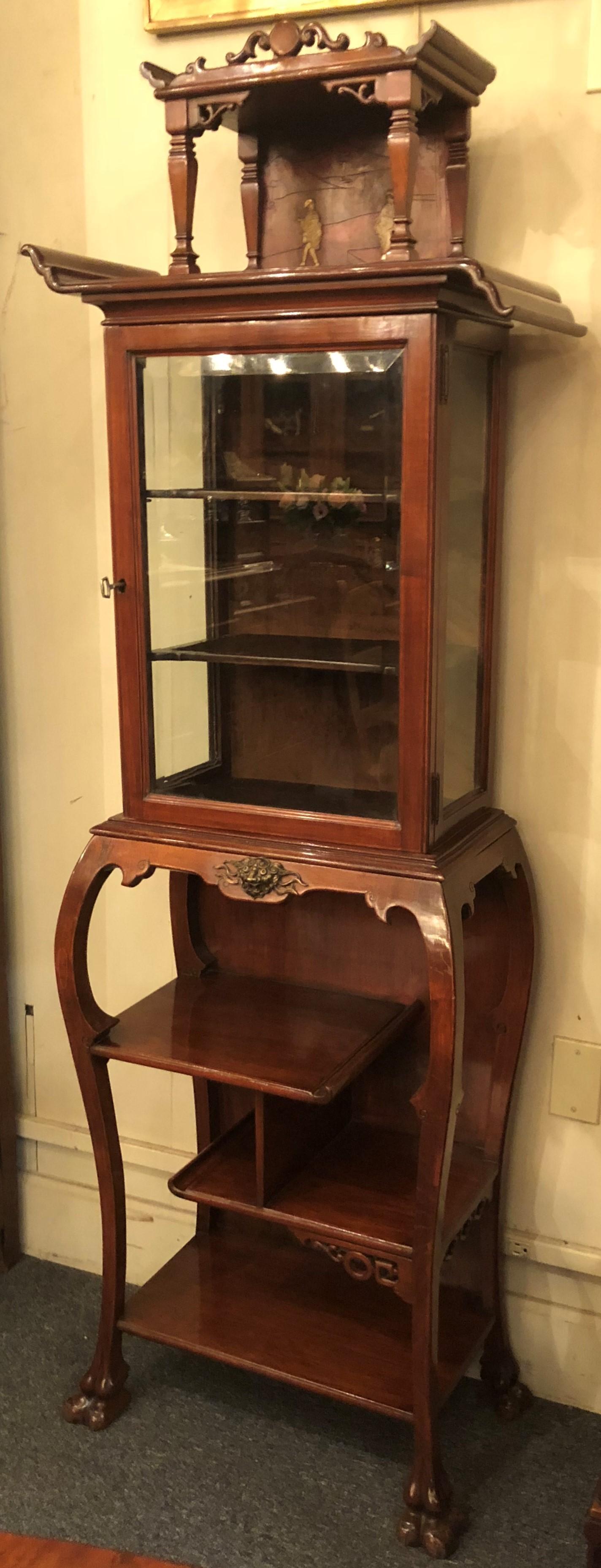 Antique Chinese display cabinet, 100 years old.