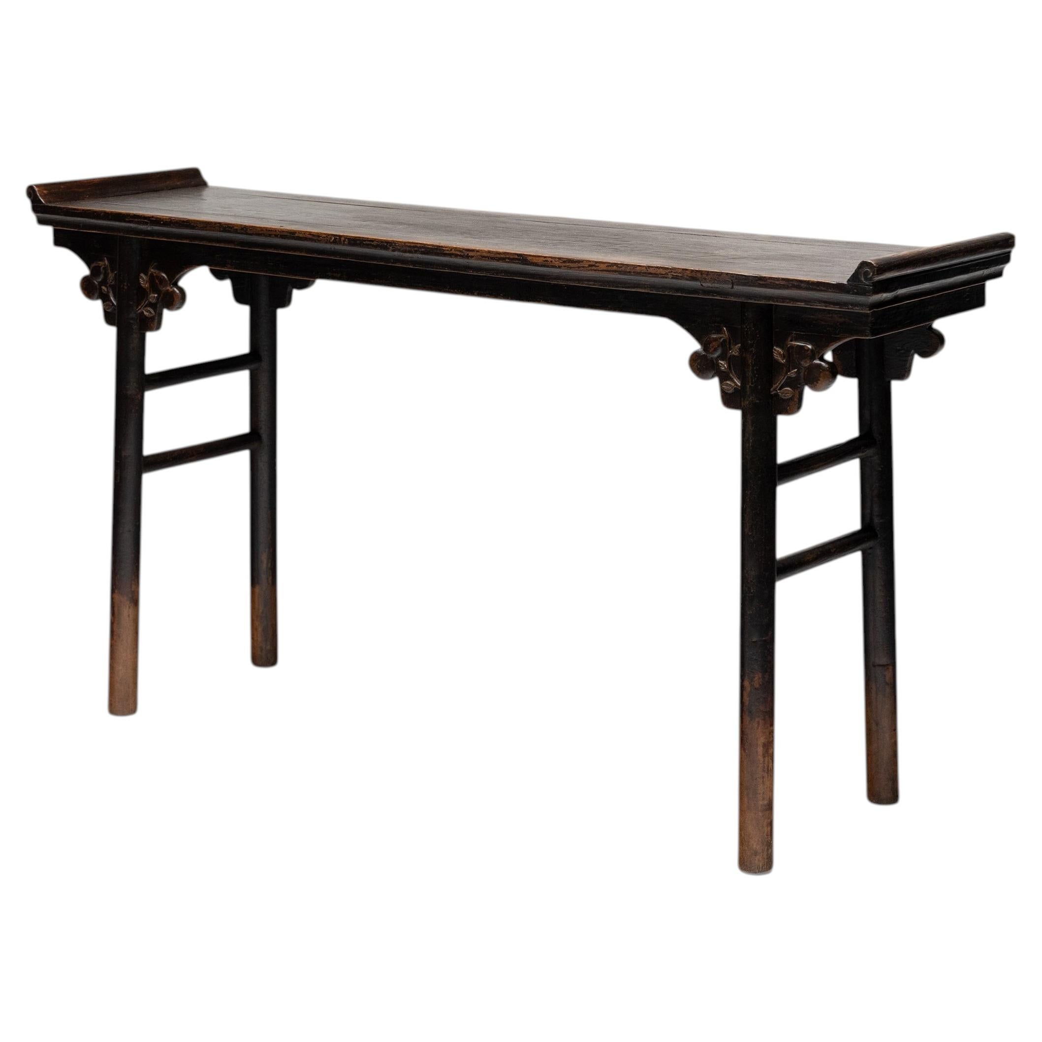Antique Chinese Double Gourd Altar Table, 19th Century