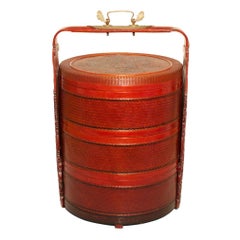 Antiker chinesischer Drachen-Hochzeitskorb