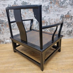 Antique Chinese Elmwood Child Chair - Pair