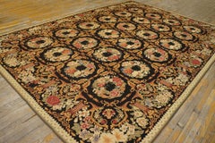 Antique Chinese European Style Needlepoint 8' 8'' x 12' 2''