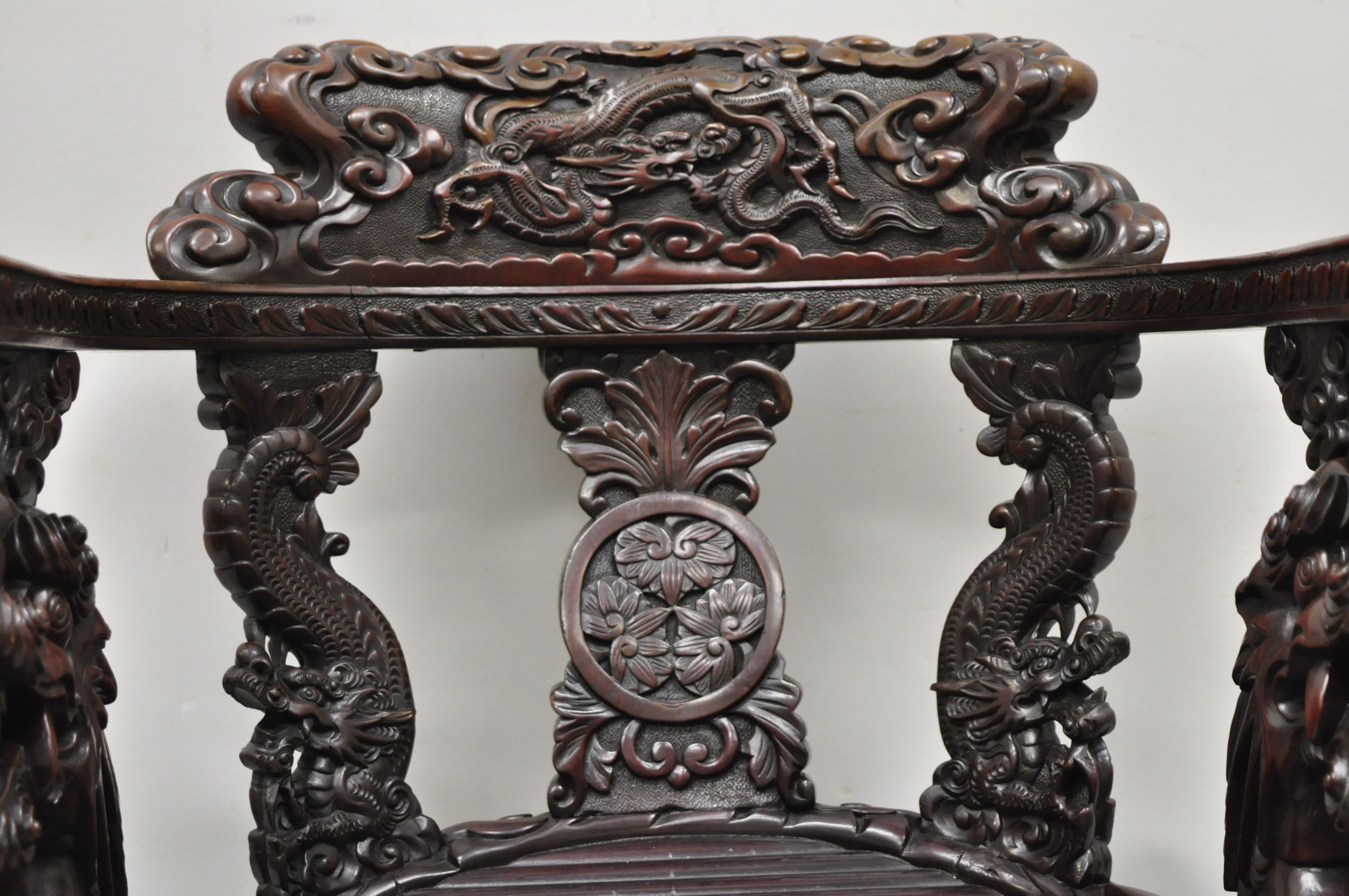 dragon arm chair
