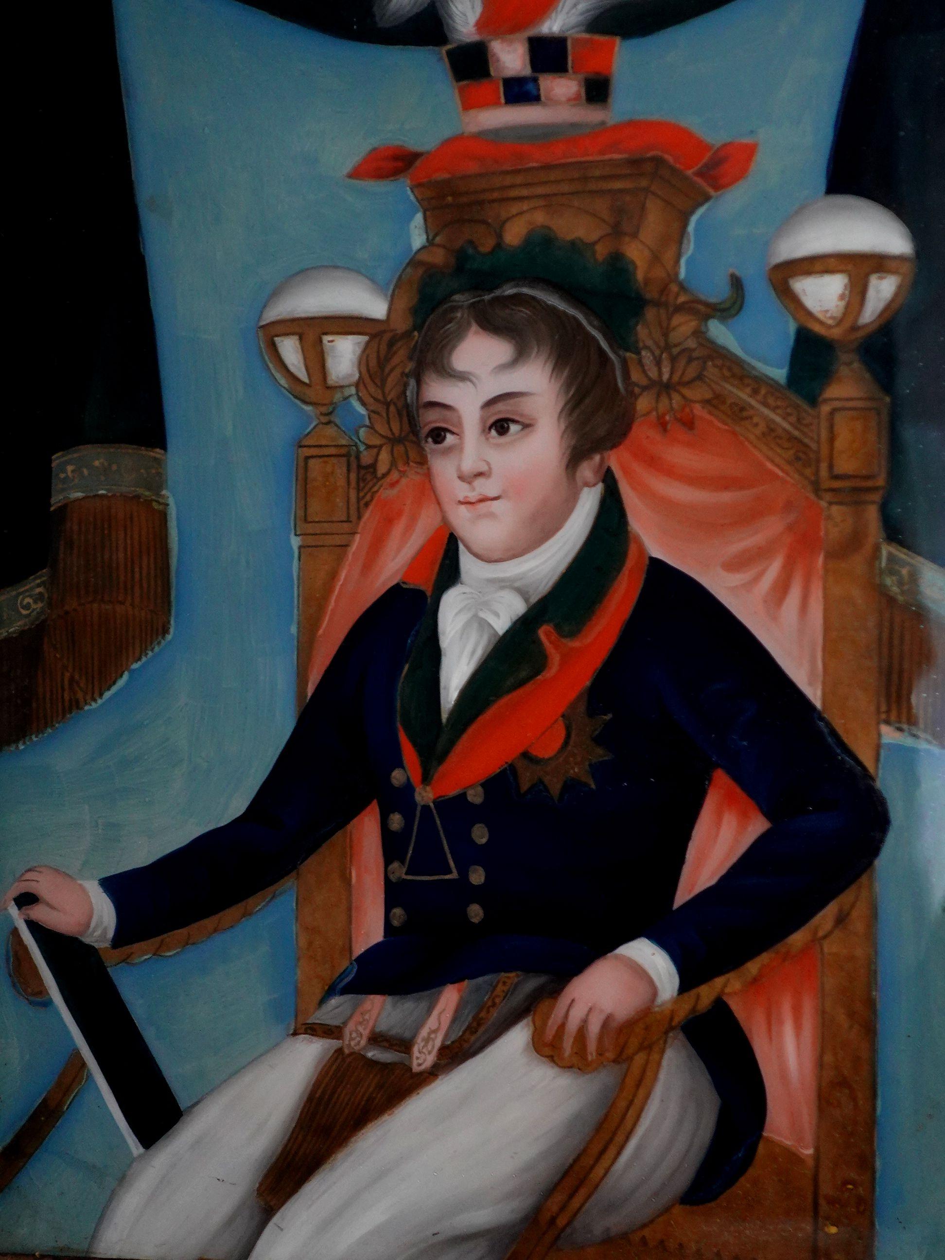 young napoleon painting
