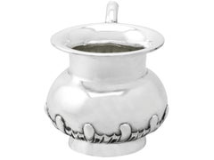 Antique Chinese Export Silver Christening Mug