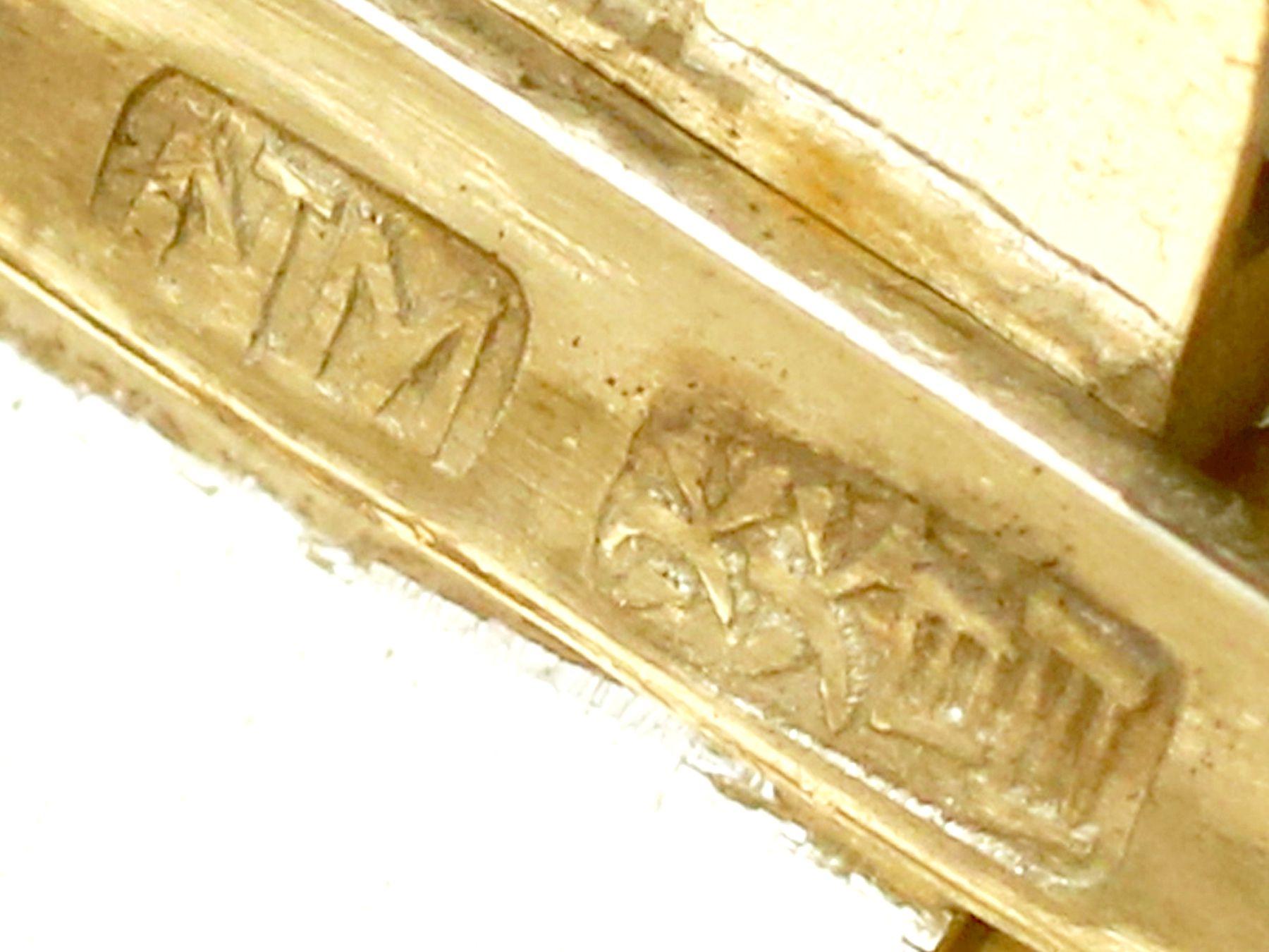 Antike antike chinesische Export-Zigarettenetui aus Silber (Chinesisch) im Angebot