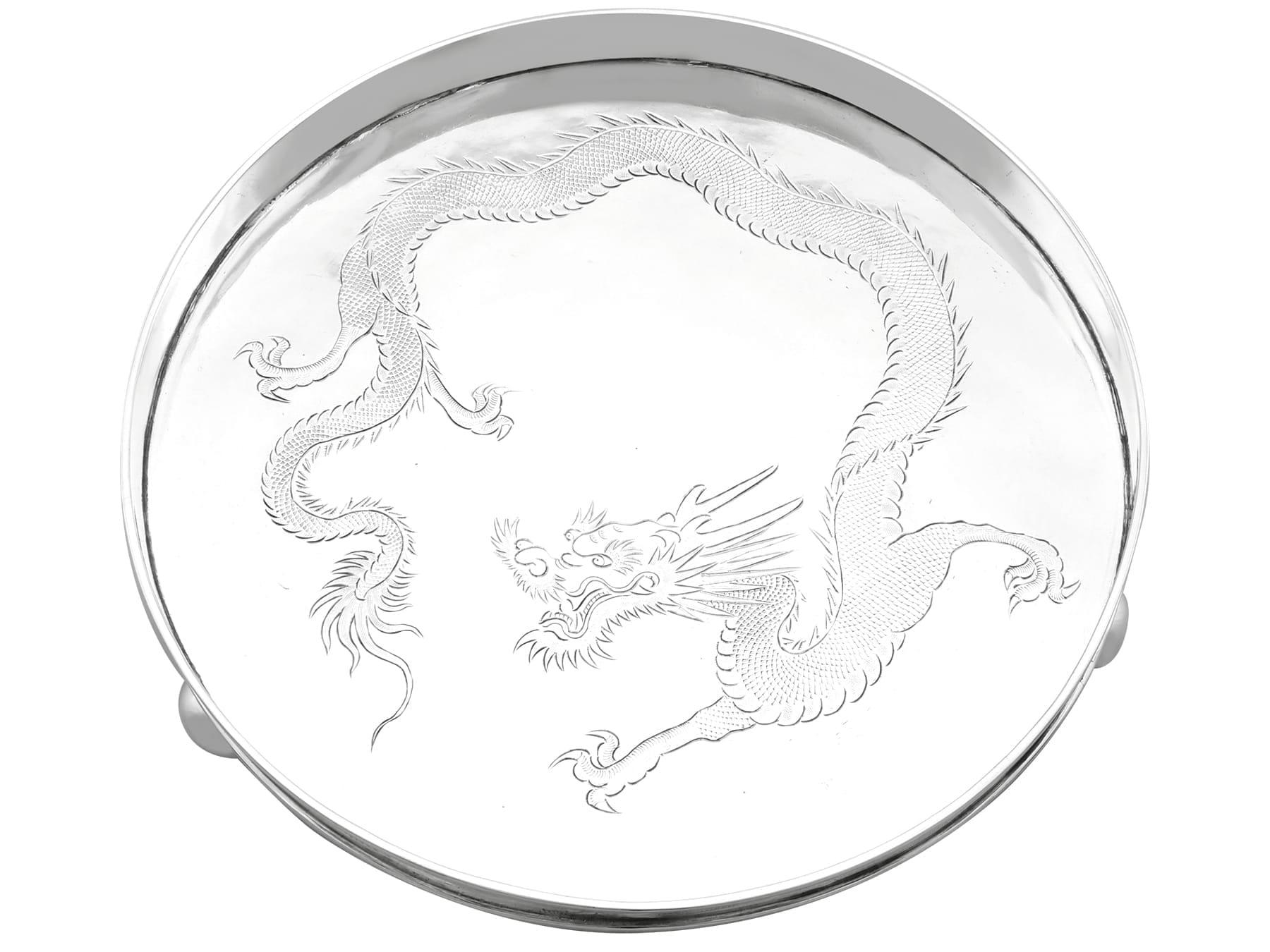Antikes chinesisches Export-Silber-Cocktail-Set, um 1910 im Angebot 8