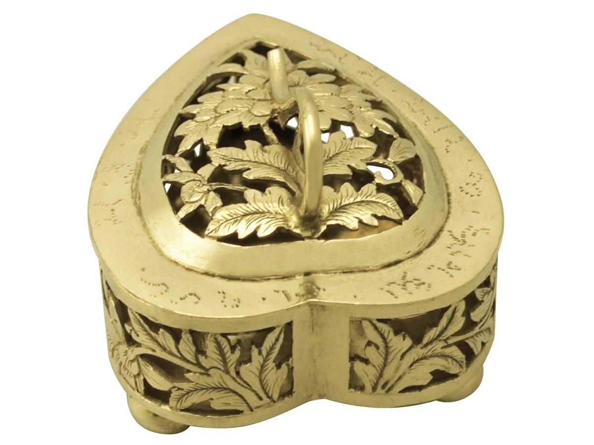 Antique Chinese Export Silver Gilt Potpourri Boxes In Excellent Condition In Jesmond, Newcastle Upon Tyne