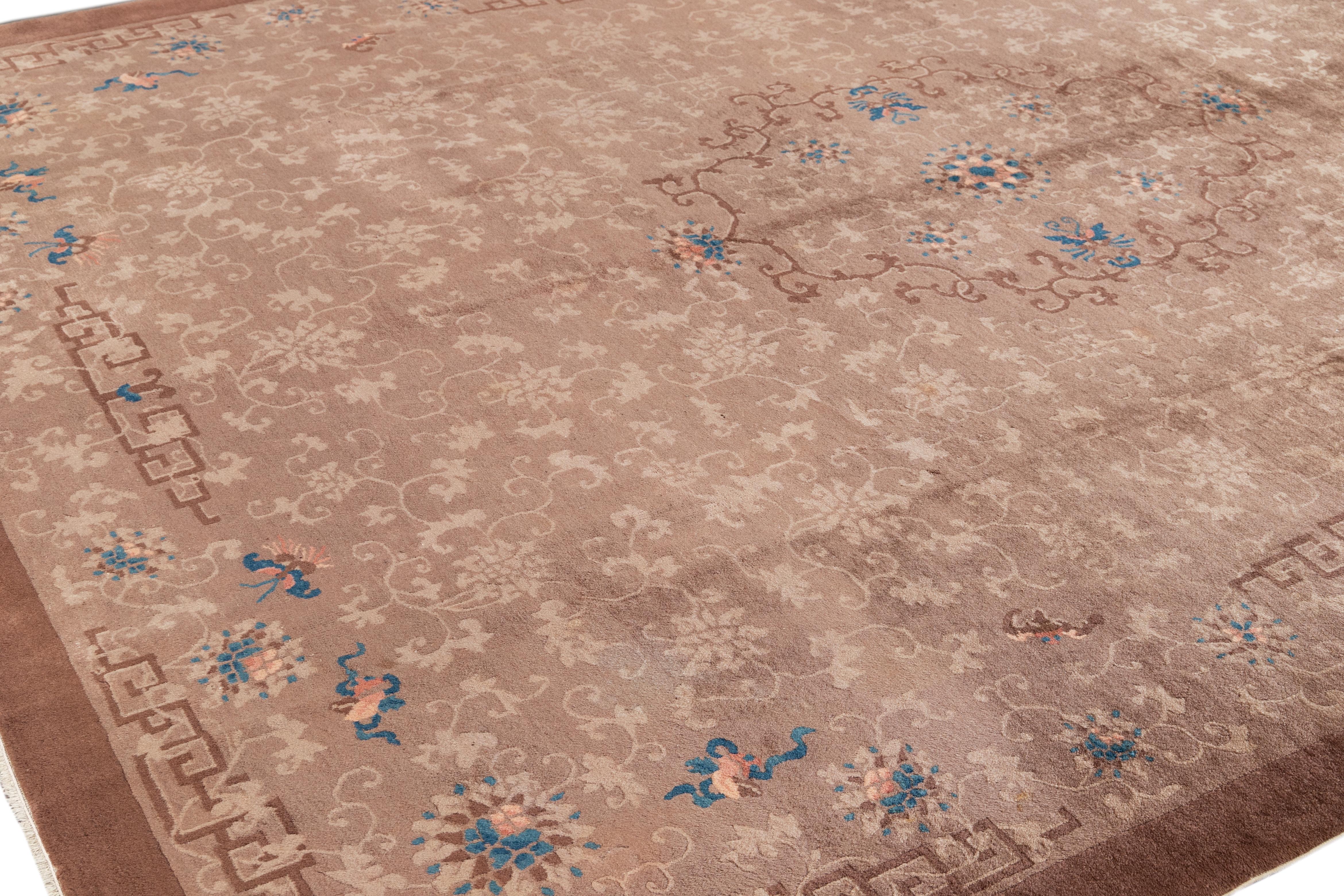 Antique Chinese Feti Rug For Sale 1