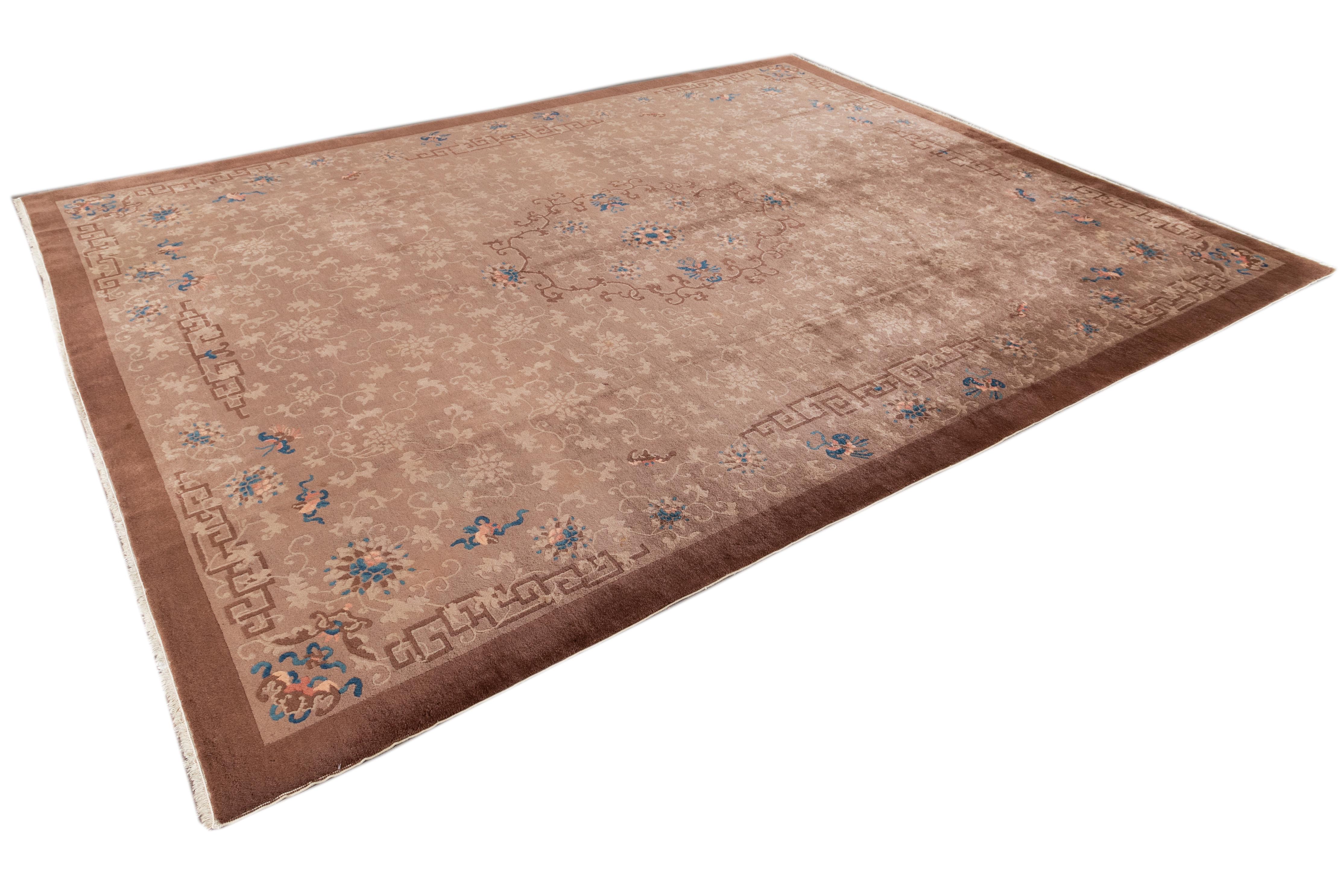 Antique Chinese Feti Rug For Sale 2