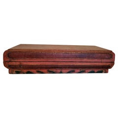 Antique Chinese Food Presentation Covered Box