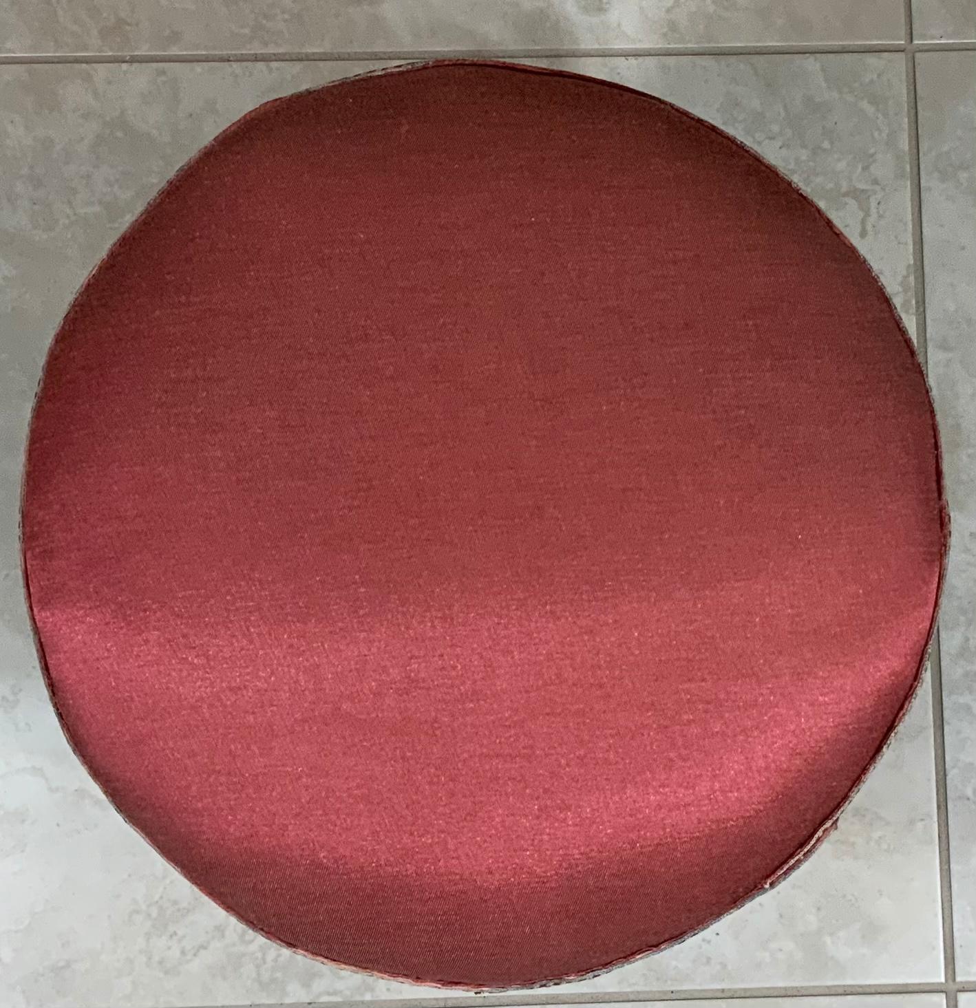 Exceptional antique foot stool made beautifully hand carved wood base upholster with quality cotton textile, and antique hand embroidery Suzani textile trimming.
One of a kind object of art for display.
