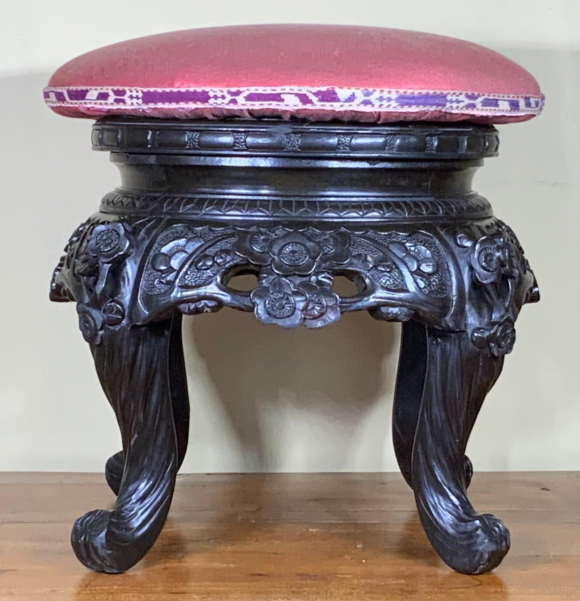 asian foot stool