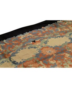 Traditional Handwoven Luxury Wool Antique Chinese Multi