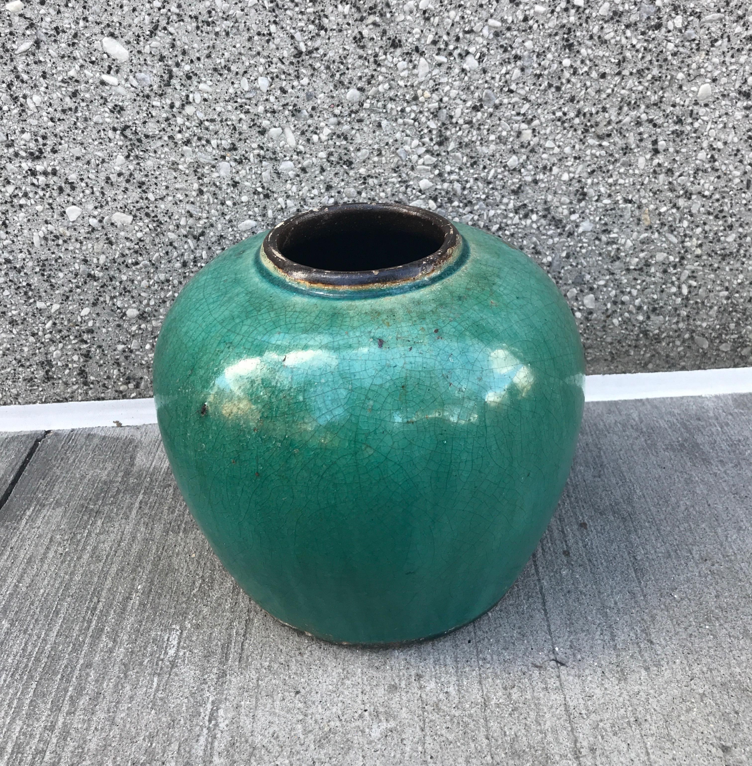 19th Century Antique Chinese Ginger Jar
