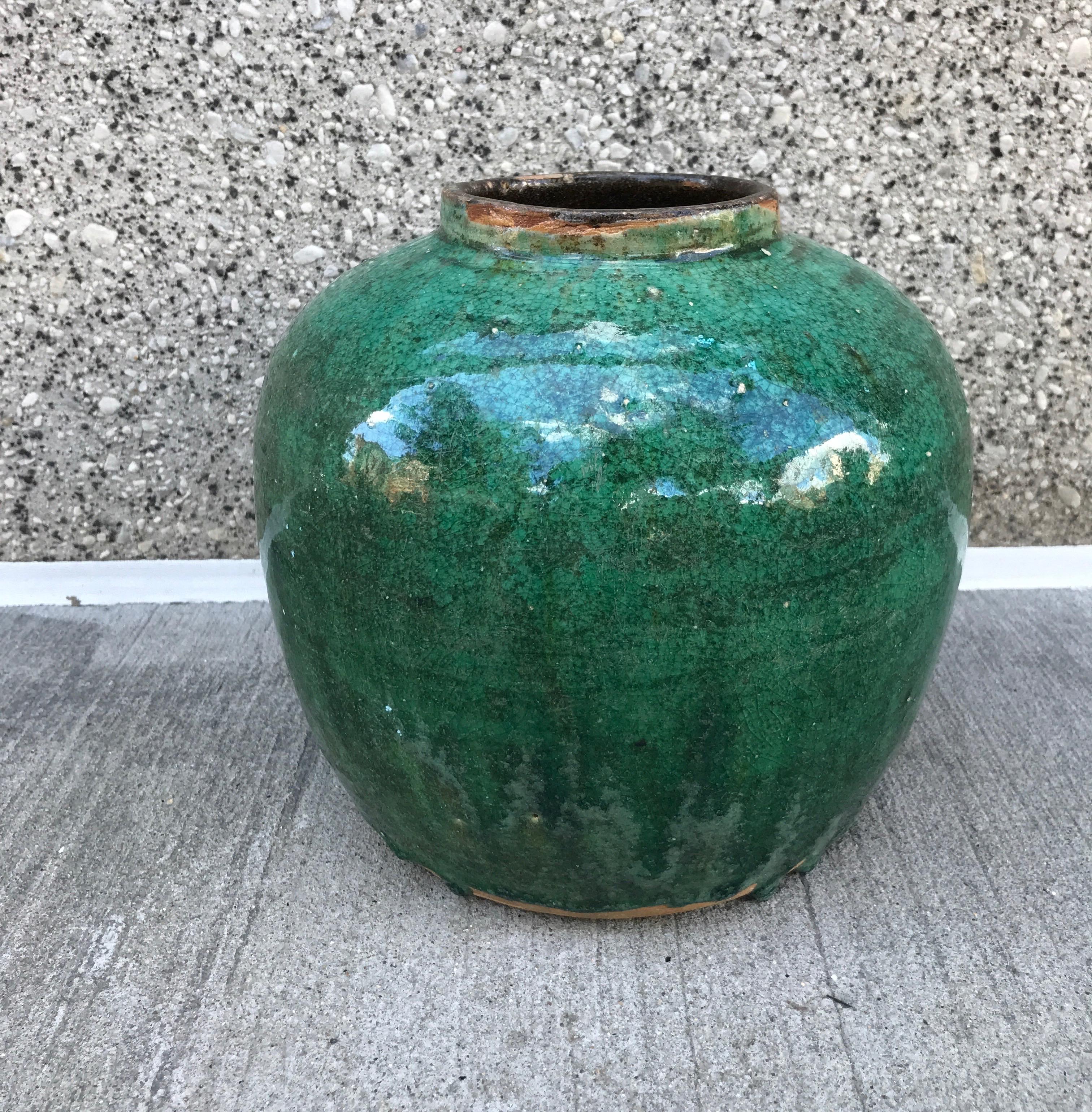 19th Century Antique Chinese Ginger Jar