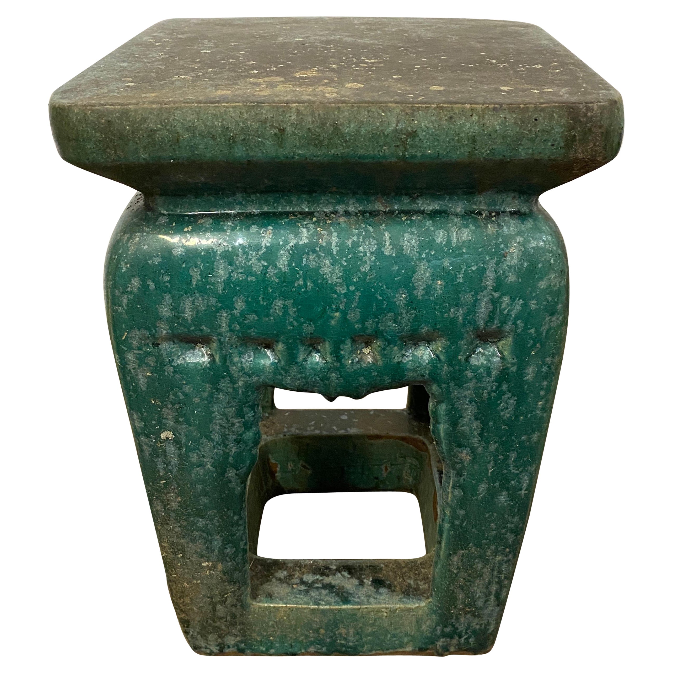 Antique Chinese Glazed Garden Stool