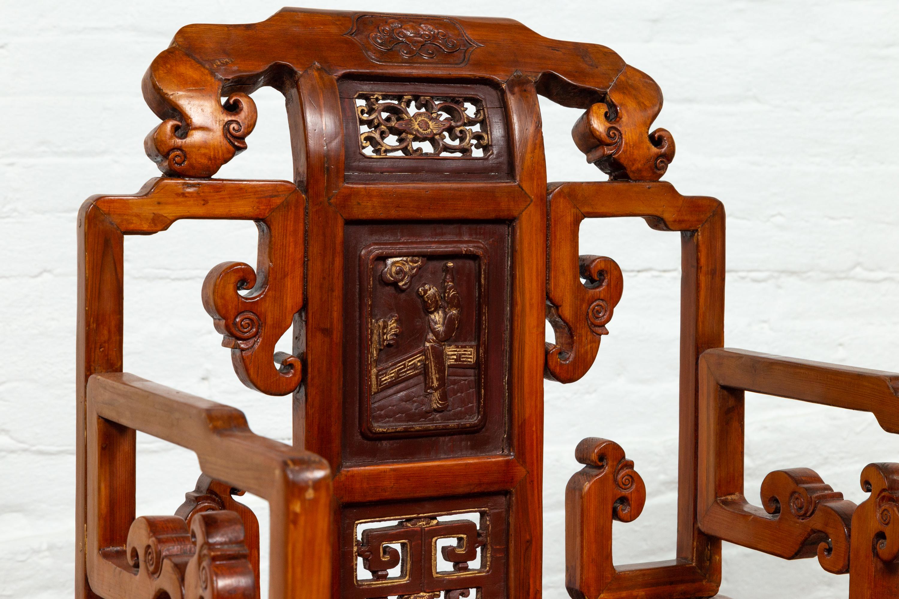 chinese wood chair