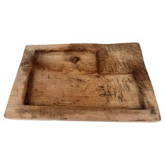 Antique Chinese Hand Carved Cheese or Serving Block