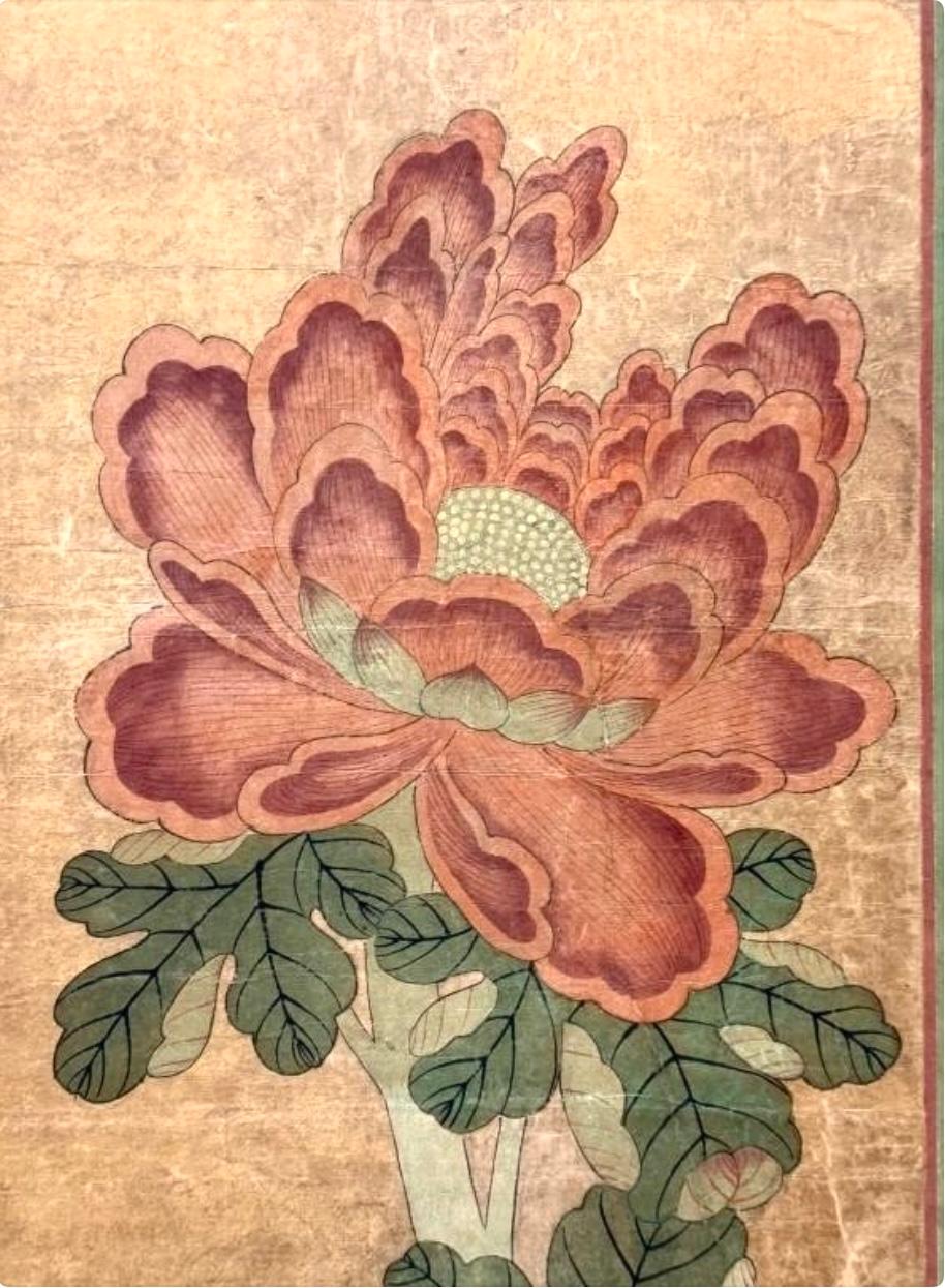 Paire de paravents anciens en panneaux peints à la main en Chine en vente 1