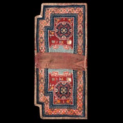 Late 19th Century Chinese Tibetan Horse Saddle Cover (2' 3" x 4' 6" - 68 x 137)